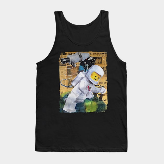 Space Walk Tank Top by kylewillis